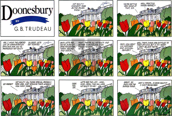 Doonesbury on Sunday April 24, 1988 Comic Strip