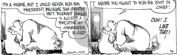 The Grizzwells on Monday February 18, 2008 Comic Strip