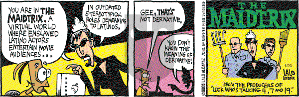 La Cucaracha on Thursday January 20, 2005 Comic Strip