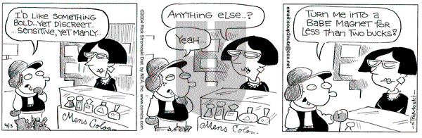 Soup to Nutz - Old on Thursday April 15, 2004 Comic Strip
