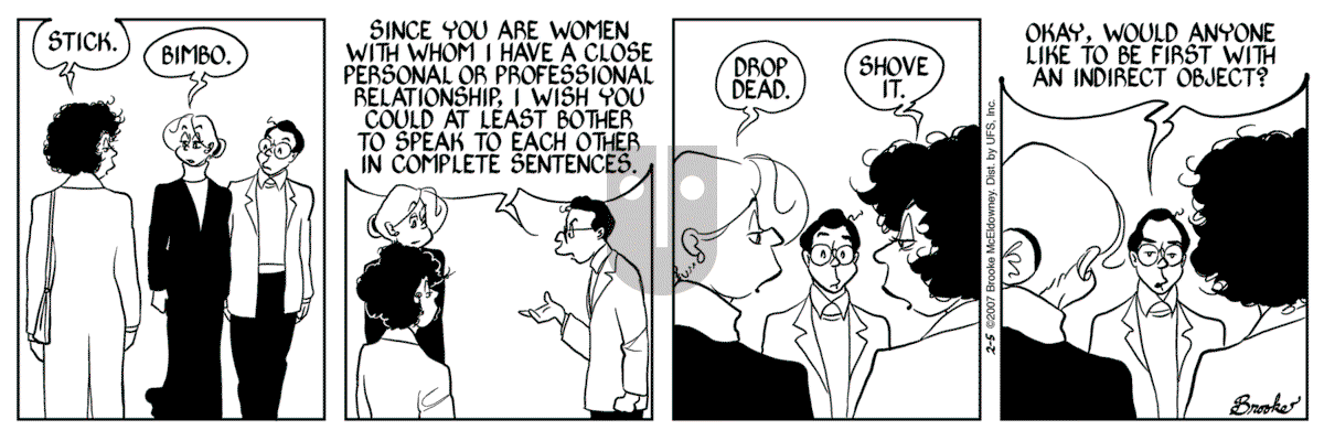 9 Chickweed Lane - Monday February 5, 2007 Comic Strip