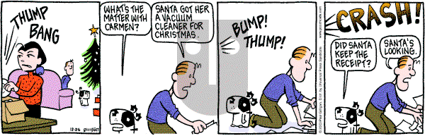 Pooch Cafe on Friday December 26, 2003 Comic Strip