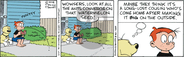 Red and Rover on Friday July 27, 2018 Comic Strip