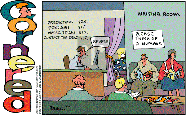 Cornered - Sunday October 24, 2010 Comic Strip