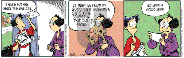 Baldo on Saturday September 4, 2004 Comic Strip