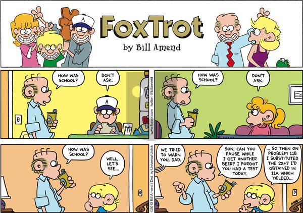 FoxTrot on Sunday January 27, 2013 Comic Strip