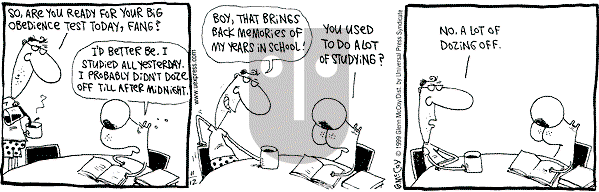 The Duplex - Friday November 12, 1999 Comic Strip