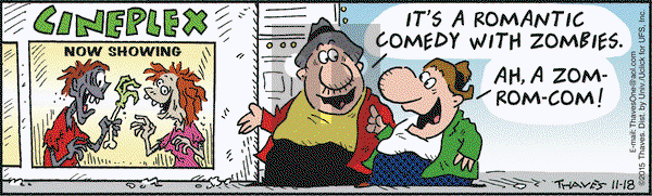 Frank and Ernest on Wednesday November 18, 2015 Comic Strip