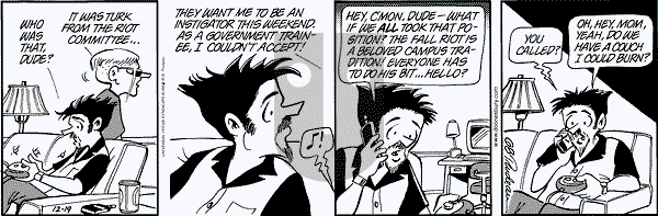 Doonesbury on Thursday December 19, 2002 Comic Strip