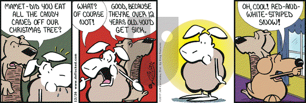 DeFlocked on Tuesday December 26, 2017 Comic Strip