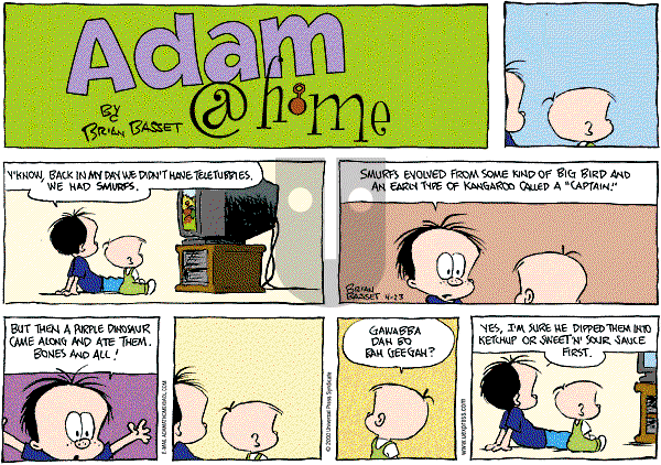 Adam@Home on Sunday April 23, 2000 Comic Strip