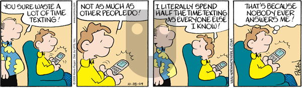 Drabble on Wednesday October 28, 2009 Comic Strip