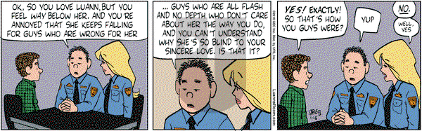 Luann on Saturday January 16, 2010 Comic Strip