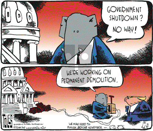 Tom Toles on Tuesday January 16, 2018 Comic Strip