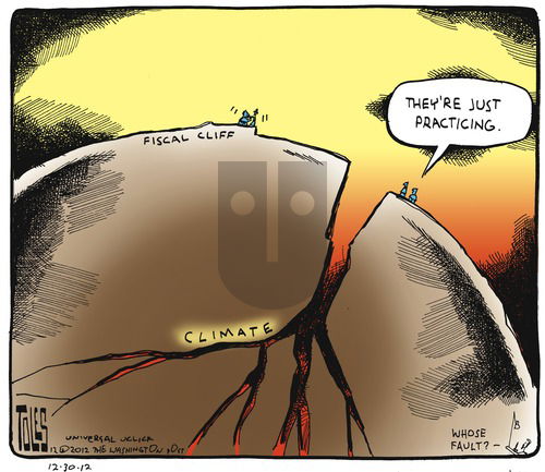 Tom Toles on Sunday December 30, 2012 Comic Strip