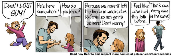 Beardo on Wednesday May 21, 2025 Comic Strip