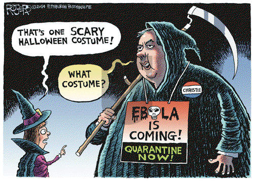 Rob Rogers on Thursday October 30, 2014 Comic Strip