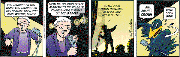 Doonesbury on Monday July 23, 2012 Comic Strip