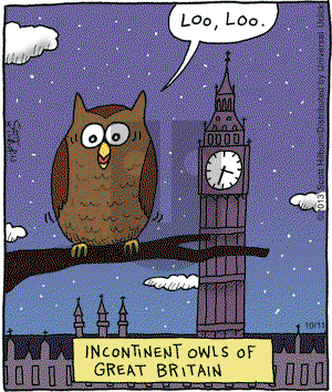 The Argyle Sweater - Friday October 11, 2013 Comic Strip