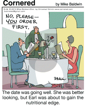 Cornered on Thursday February 14, 2013 Comic Strip