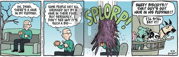 Pooch Cafe on Saturday December 8, 2012 Comic Strip