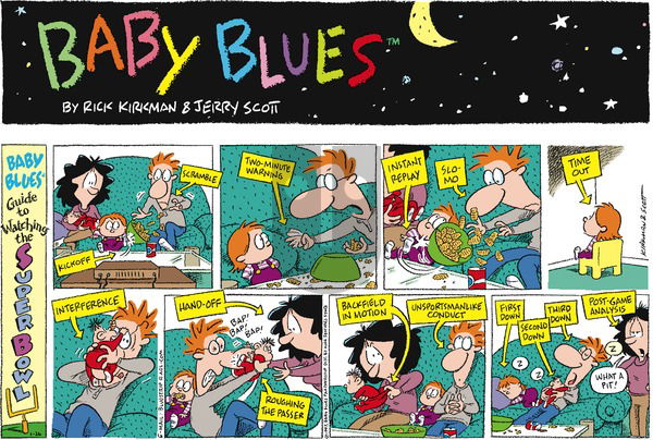 Baby Blues on Sunday November 29, 1998 Comic Strip