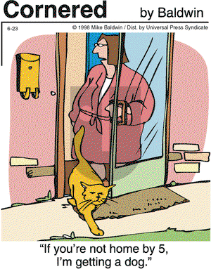 Cornered on Tuesday June 23, 1998 Comic Strip