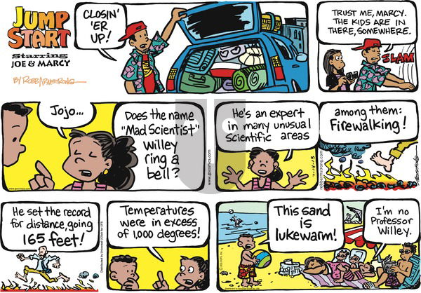 JumpStart on Sunday July 14, 2013 Comic Strip
