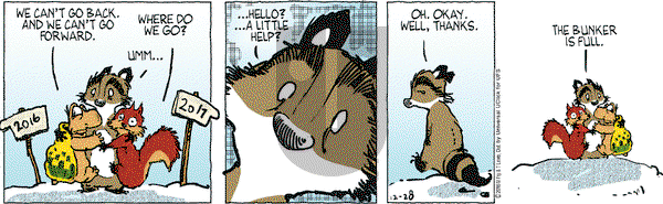 Over the Hedge on Wednesday December 28, 2016 Comic Strip