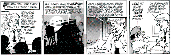 Doonesbury on Friday September 30, 1994 Comic Strip