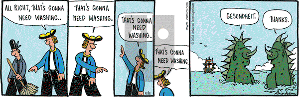 Overboard on Thursday December 2, 2004 Comic Strip