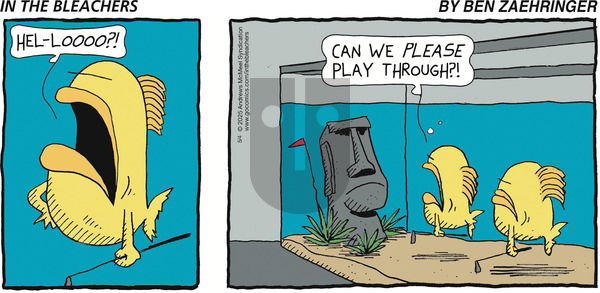 In the Bleachers on Sunday May 4, 2025 Comic Strip