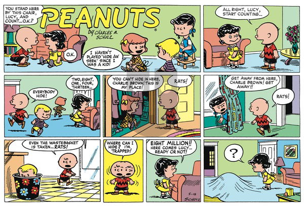 Peanuts Begins on Saturday April 19, 2025 Comic Strip