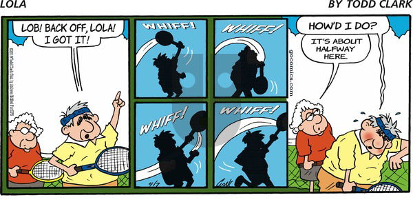 Lola on Sunday April 7, 2019 Comic Strip