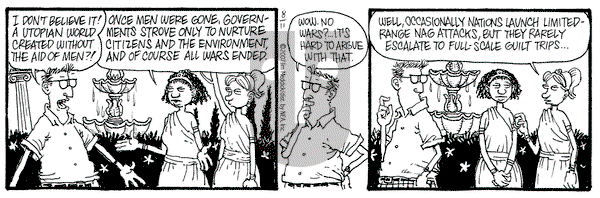 Monty on Saturday August 11, 2007 Comic Strip