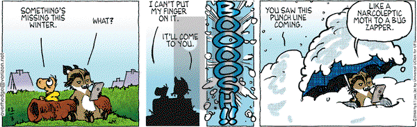 Over the Hedge on Saturday December 3, 2016 Comic Strip
