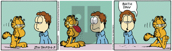 Garfield on Thursday June 5, 2003 Comic Strip