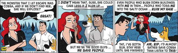 Rip Haywire on Thursday July 28, 2016 Comic Strip