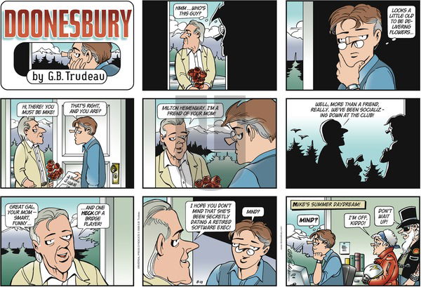 Doonesbury on Sunday August 10, 2008 Comic Strip
