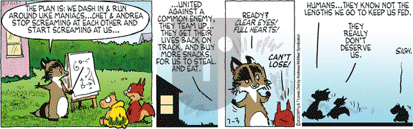Over the Hedge on Friday July 3, 2020 Comic Strip