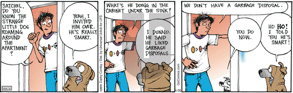 Get Fuzzy - Monday January 30, 2012 Comic Strip