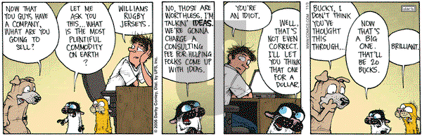 Get Fuzzy on Friday November 3, 2006 Comic Strip