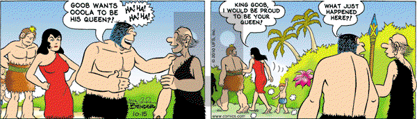 Alley Oop on Friday October 15, 2010 Comic Strip