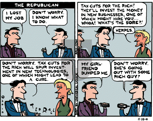 Ted Rall on Monday November 22, 2010 Comic Strip