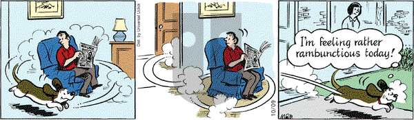 Fred Basset on Tuesday October 9, 2012 Comic Strip
