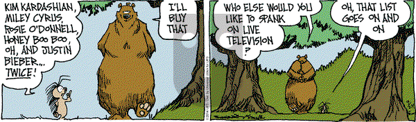 The Grizzwells on Wednesday September 24, 2014 Comic Strip