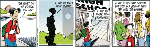 Baldo on Tuesday September 5, 2000 Comic Strip