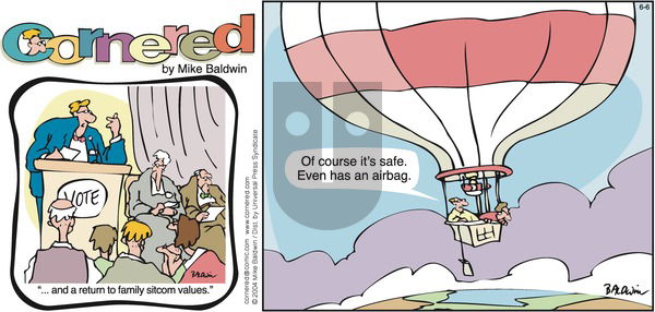 Cornered on Sunday June 6, 2004 Comic Strip