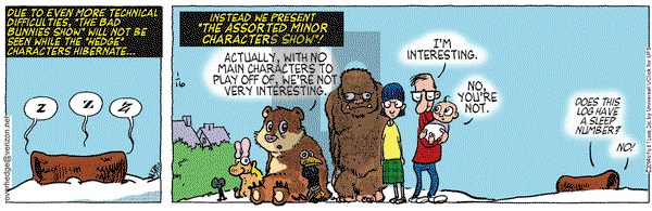 Over the Hedge on Thursday January 16, 2014 Comic Strip