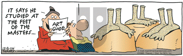 Frank and Ernest on Friday December 8, 2006 Comic Strip